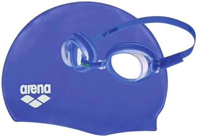 ARENA Set Gafas de Natación y Gorro de Baño para Niños - Conjunto Infantil Antivaho